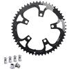 AYBDSJNWSF Ruota dentata for bici da strada 110BCD, sostituzione doppia corona 8-11 velocità 34T-53T(53T)