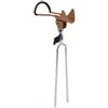 Qianly Portacanna da Pesca Supporto Riva Portacanne con Puntale a Forcella Braccio Sottile Regolabile Snodo con Testa Girevole 360 in Metallo Adatto a Pesca Passeggiate Outdoor