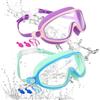Generico Occhialini Da Nuoto Per Bambini Protezione UV, Senza Perdite, Clip Nasale | Occhiali Da Piscina Bambini Da Nuoto Per Ragazze, Bimbi, Piscina, Spiaggia, , Immersioni, Snorkeling