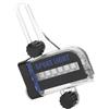 YUKERMARB Luce della ruota della bici della luce del raggio della bici della lampada del raggio della ruota 14 LED RGB interruttore automatico 30 modelli IP6 impermeabile con doppio filo laterale