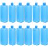 WRITWAA Ice Cooling Packs 12 Pezzi in PE, Leggeri per Meal Prep, Design Salvaspazio, per Viaggi e Lavoro in Ufficio