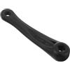 Healeved Pedivella per Bicicletta in Lega di Alluminio 150mm Foro Quadrato Nero, Braccio Pedivella per Crankset e Fat Bike, Ricambio per Bici da Strada, Montagna, Esercizio e City