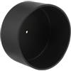 Toddmomy Manicotto Protettivo in Silicone per Bicchiere, Copri Fondo Antiscivolo Nero, 7,5cm, per Borracce e Tazze a Bocca Larga