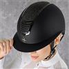 Fair Play Casco da equitazione Quantinum Eclipse W nero con strass, S (53-55)