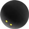 Generico Palla da Squash Singola per Sostituzione Rapida, Palla in Gomma con Doppio Punto Giallo da 38 mm per Allenamento Indoor, Allenamento avanzato e Preparazione degli Esercizi