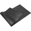 WATIIFUFU Tappetino Riduce Superficie per Treadmill Nero PVC e Pieghevole Antiscivolo, Protegge Pavimento Gli Urti per Palestra Domestica