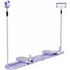 KQFCAZRE Women Macchina per Allenare Gambe , Modello Aggiornato Viola Con Corda Di Trazione