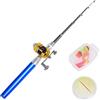 Generico Canna da pesca con penna, canna da pesca con penna e mulinello combinato