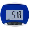 COHEALI Contapassi Multifunzione Portatile per Corsa, Blu Abs | Strumento Fitness Informativo, Uso Semplice, Accessori Sportivi per Donna e Uomo