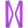 CRAFTHROU Triangolo per Biliardo Mini Tavolo 2 Pezzi PC Porpora