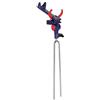 Baoblaze Supporto Canne da Pesca Porta Canna , Supporto Con Blocco Automatico Per Asta Da Pesca, Con Inserto A Terra Quadrato In Metallo