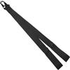 KALLORY Porta Pom Poms da Cheerleading Cinghia in Webbing Nera | Aggancio Rapido e Rimovibile, per Zaino Fissaggio Sicuro, Portatile e Resistente All'usura