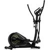 Zipro Cyclette Ellittica HEAT, cyclette cross-trainer, con monitor LCD, resistenza magnetica regolabile, Sensore di pulsazioni, app iConsole + Kinomap, USB, Bluetooth, 150kg, Nero