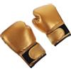 Didiseaon Guanti da Boxe per Rivestimento in Pu Pelle e Imbottitura in Spugna per Allenamento, Design per Ridurre Infortuni, per Sparring e Pratica di Combattimento Oro