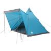 KTHLBRH Tenda Tipi Familiare 6 Persone Verde Impermeabile