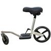 Qianly Monopattino Pieghevole Scooter di Equilibrio Glider a Calcio Giocattolo da Esterno Telaio Monobraccio Stabile in Metallo Sedile Imbottito Regolabile