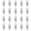 Generic Lure Spring Twist Lock - Set Di Chiusure Da Pesca Per Esche Morbide Da 20 | Lure Spring Twist Lock, Bait Keeper | Chiusura Rapida A Vite, Attacco Sicuro Per L'esca, Per La Pesca In Acqua E Salata