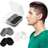 XIHIRCD 6pz Esercitatore della Mascella, 2 Stili Mascella Allenamento con 3 Livelli di Resistenza Jawliner per Allenatore della Mascella per Principianti Intermedio Avanzato(Nero, Grigio, Bianco)