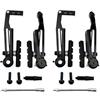 Generic Tamburo Freno per Bicicletta 415 Pinza Freno V per Bici Pieghevole 110 mm Lega di Alluminio Ultraleggera Freno Lungo 451 Set di Ruote Freno per Biciclette Tamburo Freno Posteriore