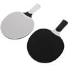 Abaodam Racchetta da Ping Pong Pp e Gomma in Gomma Composita 2 Pezzi Doppia Faccia Controllo della Palla e Rotazione, per Allenamento e Partite Outdoor su Patio