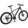 Zoobotanica Mountain bike da 26 pollici, telaio in acciaio ad alta resistenza, freno a disco, cambio a 21 marce, Hardtail MTB Bike per uomini e donne, per ragazzi di taglia compresa tra 160 e 185 cm