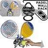 MEOLLO Supporto per Racchetta Paddle (100% Acciaio)