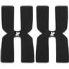 Alipis 2 Pezzi Nastro di Peso per Racchetta da Tennis 3g in Silicone Nero