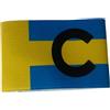 MAKRAN Bazalete capitan calcio Svezia /bracciale identificativo paese svedese /braccialetto bandiera Svezia Sweden (Unisex: 8 x 30 cmt, Svezia)
