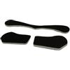 Milageto Youth Face Guard Protezione Facciale Maschera Paranaso Imbottitura Cuscinetto in Schiuma a Doppio Strato per Assorbimento Urti E Attrito Adatto per Basket Allenamento Sport di Contatto