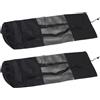 RORPOIR Borsa per Tappetino Yoga Tracolla, Rete 90x25 Cm, 2 Pezzi