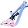 LSRRYD 20er 11.4Telaio boost per mountain bike con sospensione con ammortizzatore | Telaio del freno a disco, perno passante 12*148mm, 73mm BB, corsa 80mm, telaio coda morbida