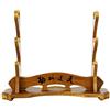 QEETRH Supporto per katana, Portaspada in legno massello Supporto da scrivania for spade