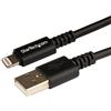 StarTech.com Cavo connettore lungo Lightning a 8 pin Apple a USB per iPhone / iPod / iPad nero 3 m