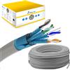 Extralink Cavo di Rete CAT6A FTP F/FTP V2 500 m per Interni