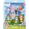 Blueys BLUEY Bluey Figures Multipack - hahmopakkaus, 8 hahmoa