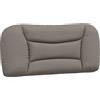 vidaXL Cuscino per testiera taupe 90 cm in tessuto