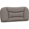 vidaXL Cuscino per testiera taupe 80 cm in tessuto