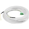 DIGITUS DK-3904LCA-50 Cavo di discesa DIGITUS FTTH, monomodale, 4 fibre, 4 LC/APC, 50m