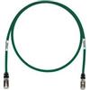 Panduit Cat6A F/UTP RJ45 cavo di rete Verde 5 m F/UTP (FTP)