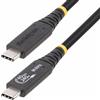 StarTech.com Cavo USB4 da 1m, cavo USB-C USB-IF, 40 Gbps, 240W PD 3.1 EPR, 8K 60Hz, cavo di trasferimento dati USB Type-C, compatibile con porte TB/USB 3.2