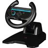 Konix Volante da corsa Konix - Controller Joy-Con 2 per Nintendo Switch - Compatibile con Mario Kart World - Supporto con ventosa - Nero