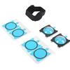 Generic Protezioni Obiettivo Fotocamera Set di Coperture Protettive con Protezione a Doppio Strato per Action Camera ONE R RS, Materiale PC Leggero e Resistente, 2 unità