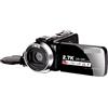 DIGNIFE Videocamera, Videocamera for videocamera da 2,7K for digitale 16x zoom 3,0 pollici tocco Lcd. a schermo con wifi(16GB SD Card,Standard)