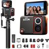 SJCAM SJ30 Action Cam 6K/5K con Custodia Subacquea 30m, Mic Wireless, 64GB