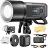 Godox AD600 Pro II 600Ws G87 Flash Stroboscopico per Esterni,2.4G TTL 1/8000 HSS,0.01~0.9s Tempo Riciclo,40W Bicolore LED Luce Modellante per Canon Sony Nikon Fujifilm Olympus Panasonic Pentax Leica