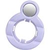 Xjdzineq Lente trasparente per fotocamera che riduce i riflessi, ideale per scatti ravvicinati durante i viaggi, filtro con vetro per selfie, facile installazione, senza attrezzi, uso interno ed esterno