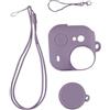 HOOLRZI Protezione in silicone per la copertura della fotocamera, design per accedere a tutti i comandi delle porte senza ostacolare il funzionamento del silicone
