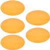 OSOLADY Filtri per Faretti LED Rotondi 15 Cm in PET, Pellicola Adesiva Arancione per Illuminazione Ambientale, Set da 5 Pezzi per Camere e Decorazioni Domestiche