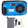 KIMISS Fotocamera Subacquea (BLUE)