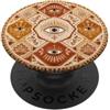 Mystic Mosaic Collection Mystical All Seeing Eye Mosaic Geometria Sacra Botanica Sym PopSockets PopGrip Adesivo